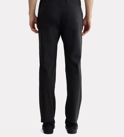 Men slim fit flat-front pant
