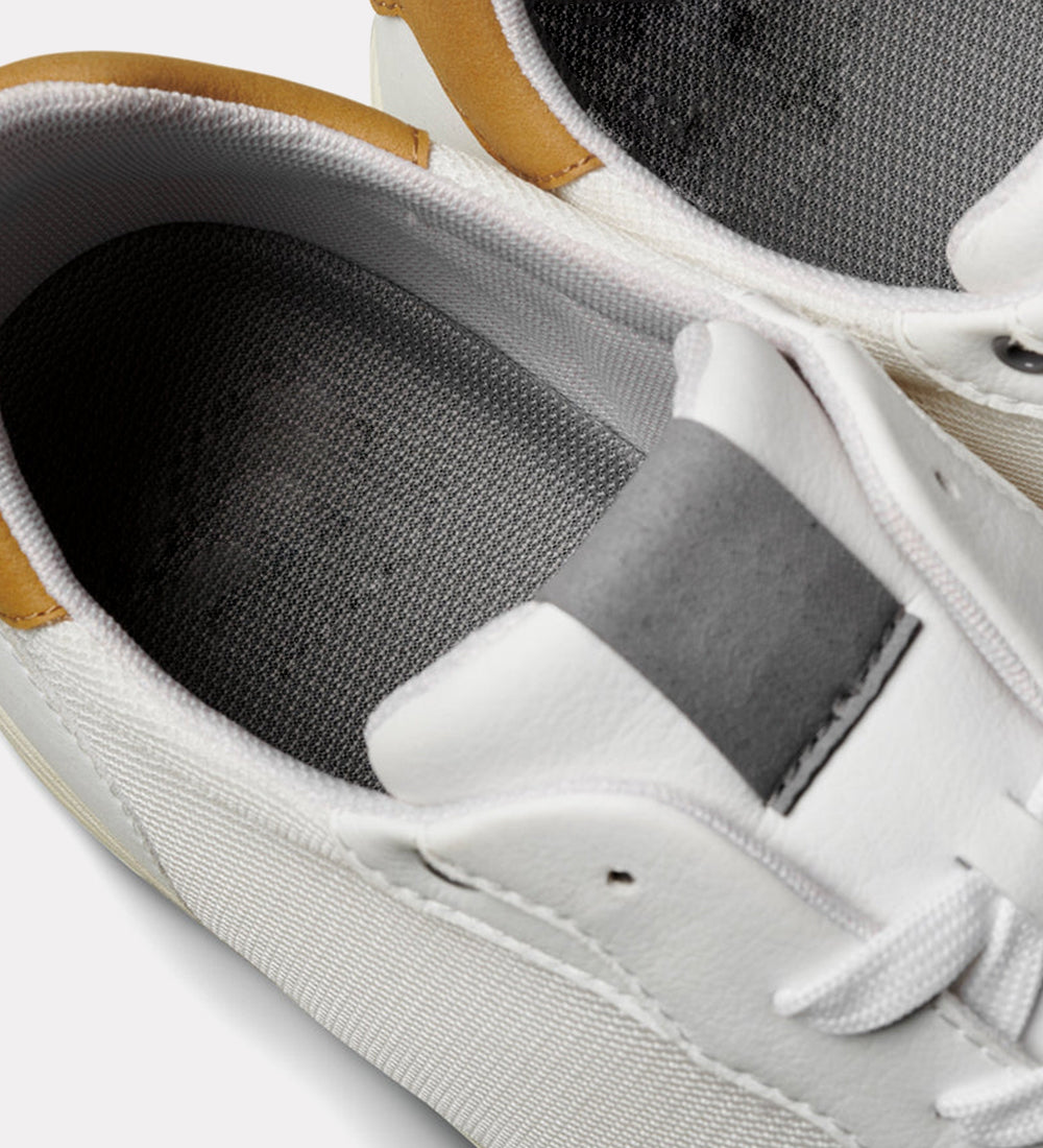 Panelled lace-up sneakers