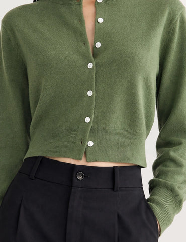 Classic Button Knit Cardigan