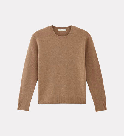 Cotton crew neck sweater