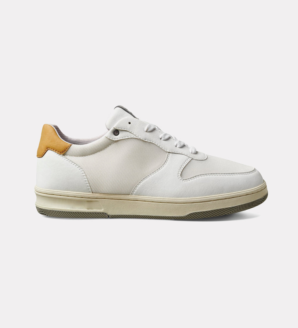 Panelled lace-up sneakers